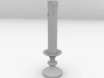 Candle 3D model