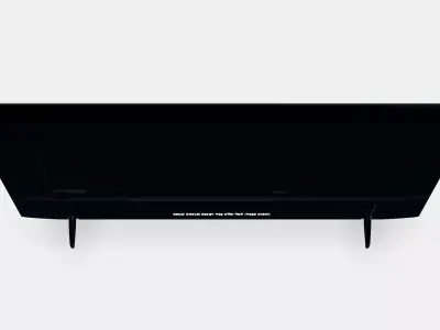 AI 85 Q60D 2024 QLED 4K television 3D model