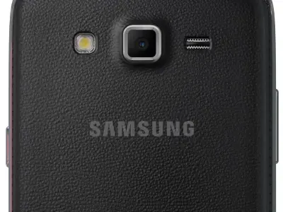 Samsung Galaxy grand 2 Black 3D model