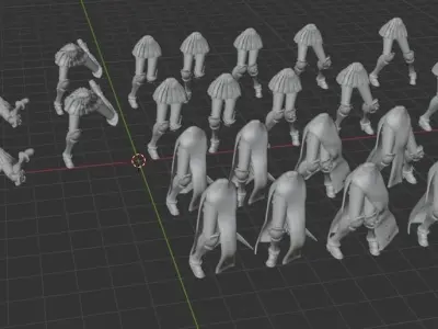 UWU Army 3D print model