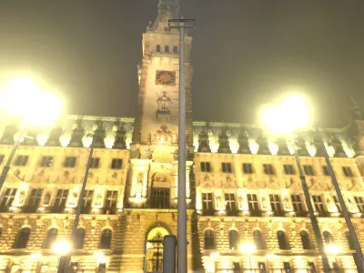 Wooden Electricity Pole with Ladder - Object 031 Low-poly 3D model