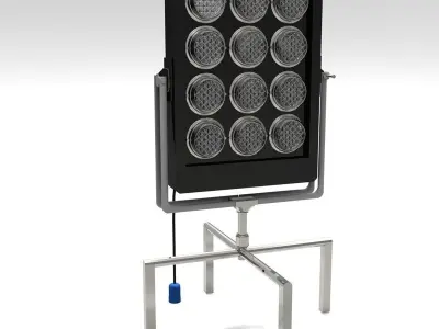 Stage light - Par 12 650 3D model