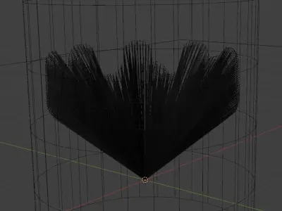 Crown hologram 3D model