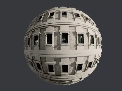 Building Facade Seamless PBR Texture 20 Texture