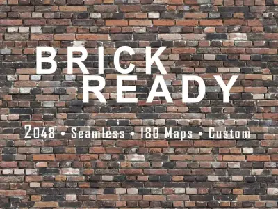 2K Brick Ready Texture