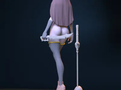 Naughty Sister 3D print model