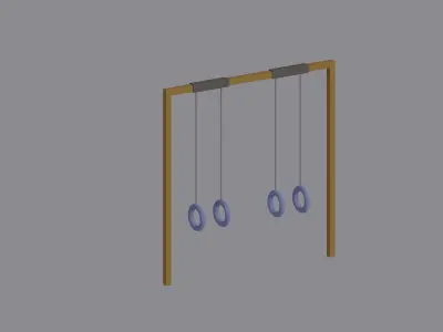 Playground Hangers 3D model