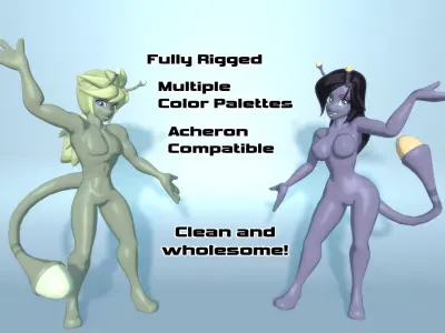 Acheron Outsider Clean Low-poly 3D model