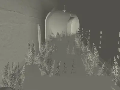 Architectural exterior 02 3D model