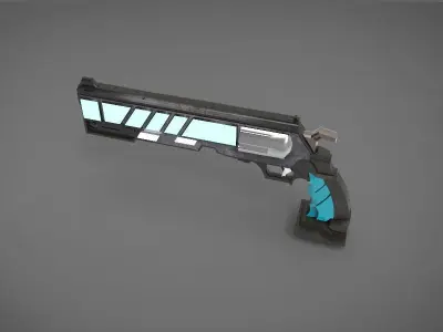 scifi weapon type II 3D print model
