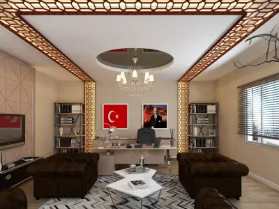 MODERN OFFICE 3D model