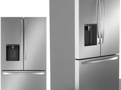 LG kitchen appliances 3D model