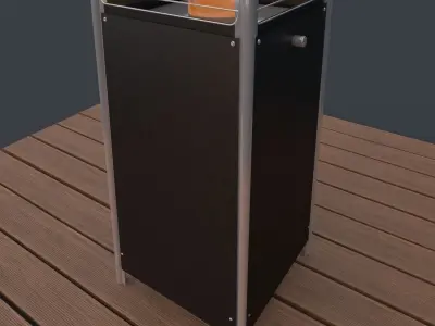 Patio Heater 3D model