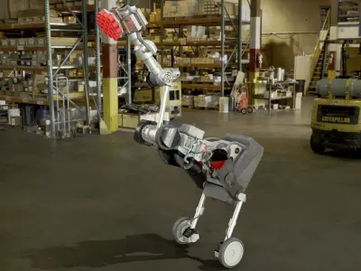 Handle Robot Boston Dynamics Low-poly 3D model