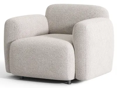 Canape Et Fauteuil Swell Jonas Wagell Armchair 3D model