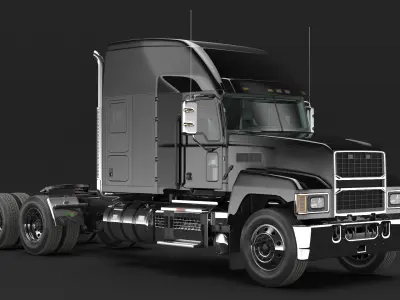  2025 Highway Truck Black 