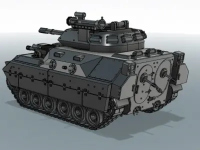 Bradley Pattern IFV 3D print model