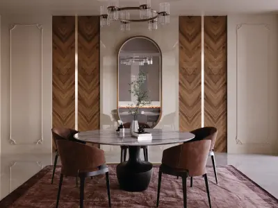 30 Interior Design Scenes - 55 3D Furniture Designs FREE 3D model