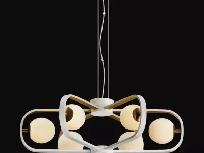 Hanging chandelier Maytoni Avola MOD431-PL-06-WG 3D model