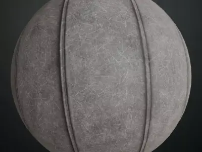 Galvanized Scratches Roll Up Door PBR Seamless Texture