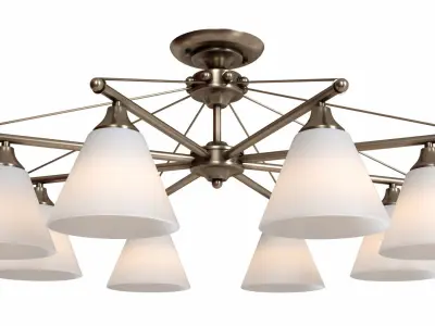 Ceiling chandelier Copter A3208PL-8AB 3D model