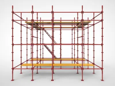 Scaffolding 3D model