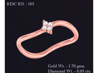Women Ring 3D print model 117