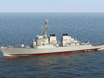  Arleigh Burke Destroyer Porter DDG-78 