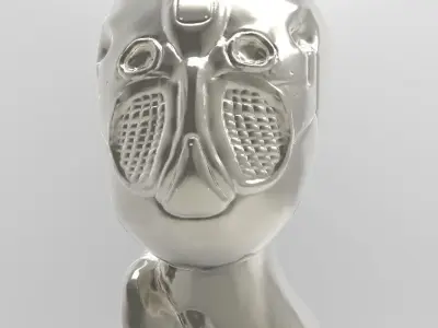 Robot Head 3D model