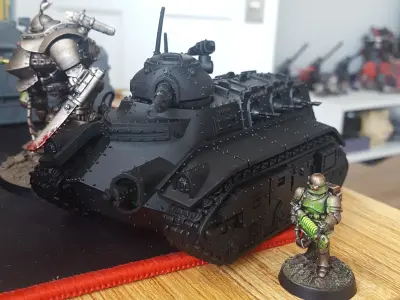 Feudal Guard Transport Tank 3D print model