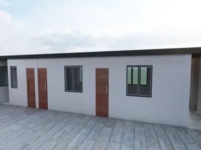 Modern apartment  Free 3D model