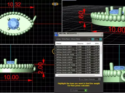 Eye Pendant 3D Model Free 3D print model