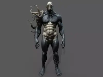 Monster Pack 10 Low-poly 3D model