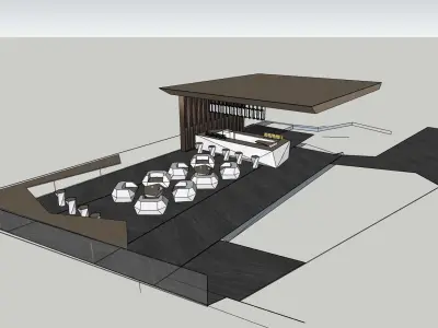 outdoor sketchup sketchup 3d model  3D model