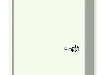 Door Single 3D model