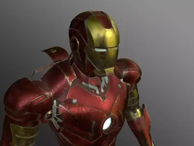 Iron man 3D model