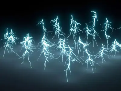 Lightning Pack v50 3D model