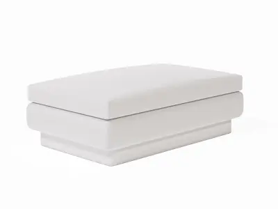 Free Ottoman  Free low-poly 3D model