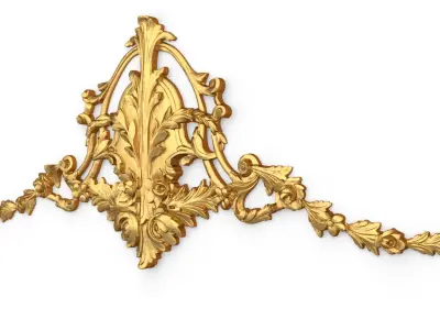 Classic decor ornament 58 3D print model