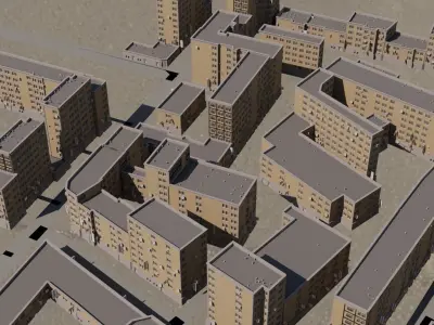 City Buildings 2 3D model