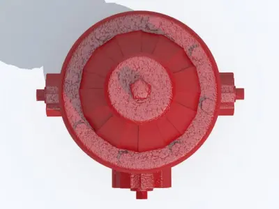 Fire hydrant 3D model
