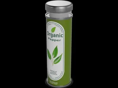 Pepper Organic Pepper 3D model