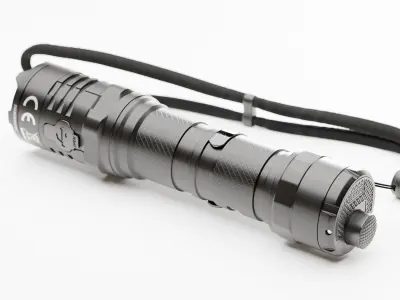 Nitecore P20iX Flashlight 3D model