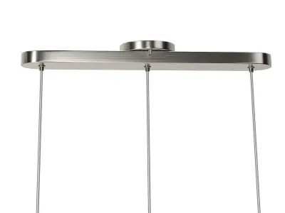 Peak Collection Three Lights Pendant Fixture 3D model