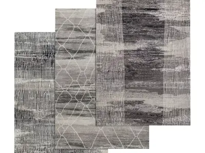Rug Set 1437 3D model