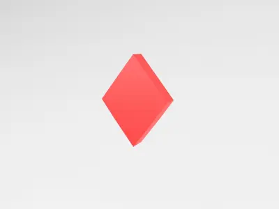 Poker Card Symbol V1 Pack Vol 1 3D model