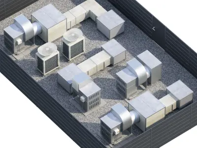 HVAC Roof Technologies 3D model