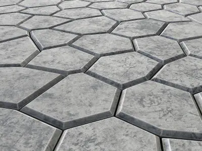 Title stone decoration 3D model