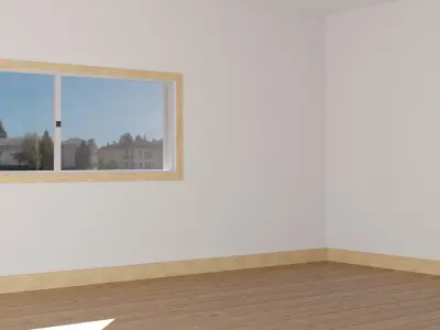 Empty Room 3D model purchase