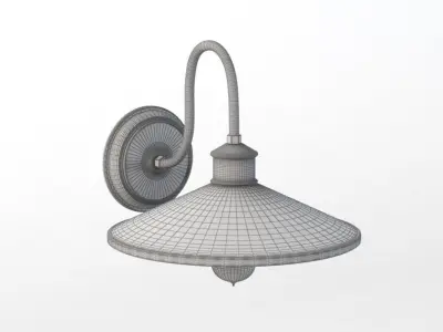 Color Scepter Sconce 3D model